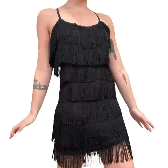 Dresses | Handmade Black Fitted Flapper Dress | Poshmark Dresses | Handmade Black Fitted Flapper Dress | Poshmark